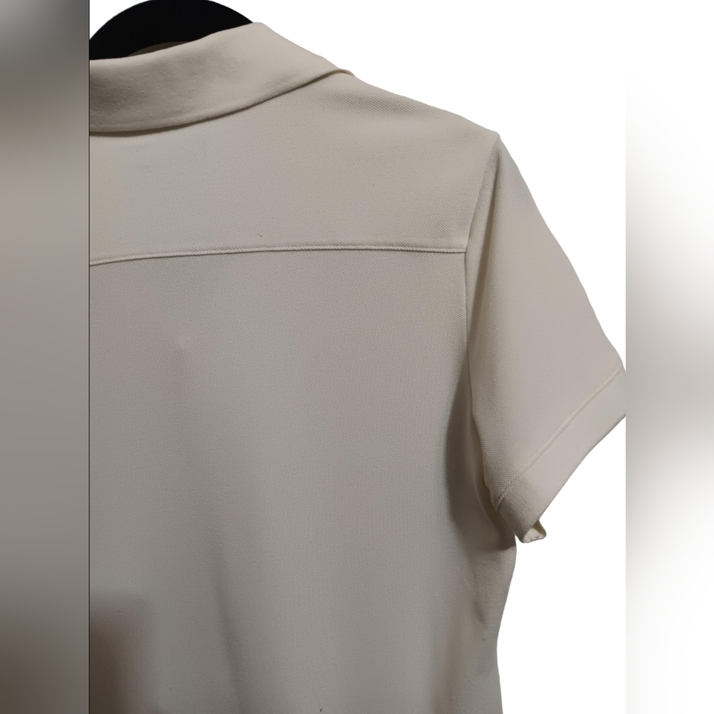 Tommy Bahama Tan Fitted Polo Shirt Short Sleeve - Picture 4 of 5